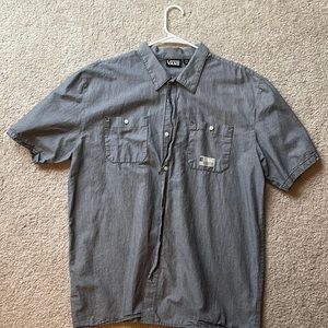 Vans short sleeve button up